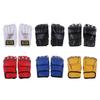 Kickboxen Sparring Grappling Handschuhe Sandsack Fingerlos