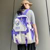 Backpack female college student Japanese simple girl backpack contrasting colors Korean version ins niche middle school student high school bag
