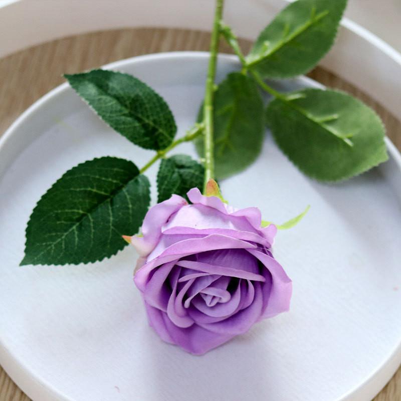 Silk Rose Artificial Flower For Wedding Party Home Decor Wall Arrangement Gift