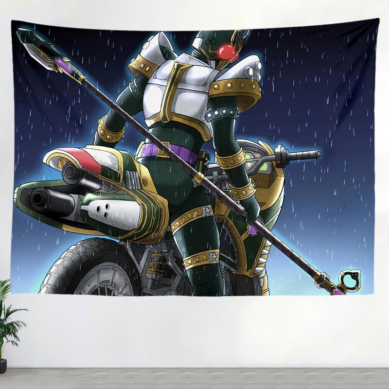 Fake Rider hanging clothspecial photography anime decorationstudent dormitory hanging blanketwall clothbirthday bedroom wall clothbackground cloth