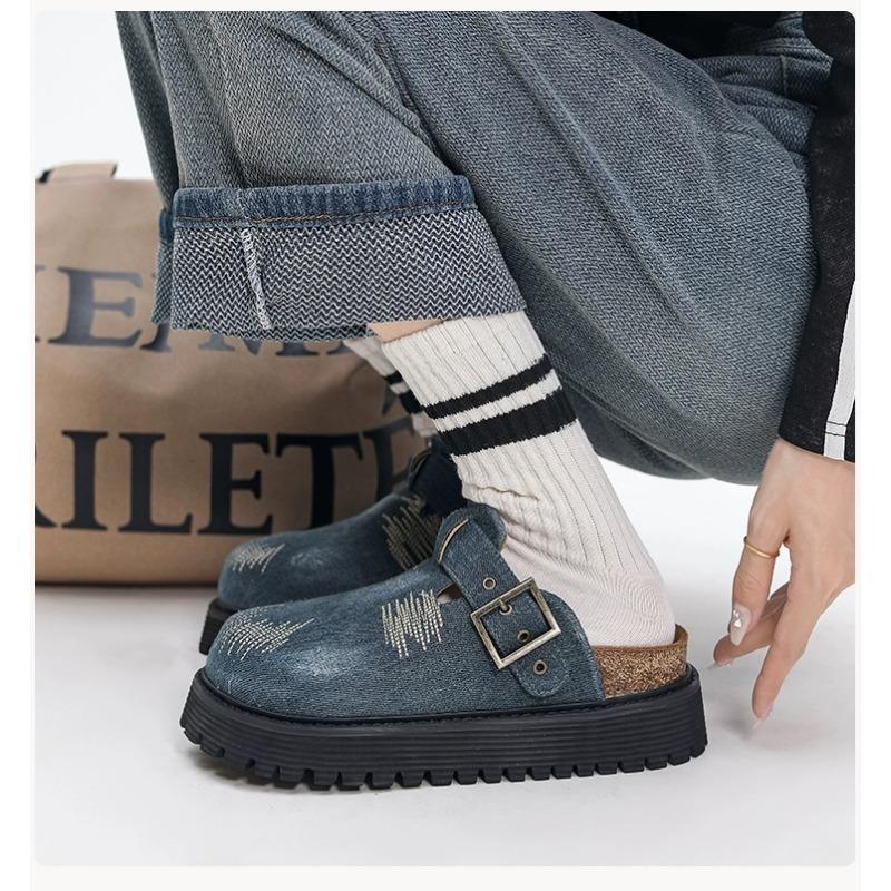 New Fashion Slippers Extravagant Women's Shoes Summer Thick Sole Fashion Baotou Slippers Women's Shoes Zapatos Mujer