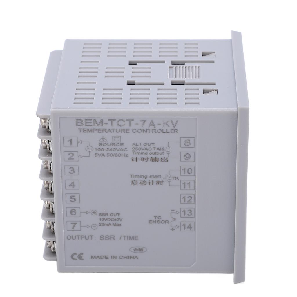 Thermostat Time Digital Display K Type Input Multifunctional Thermostat for Heat Press Machine