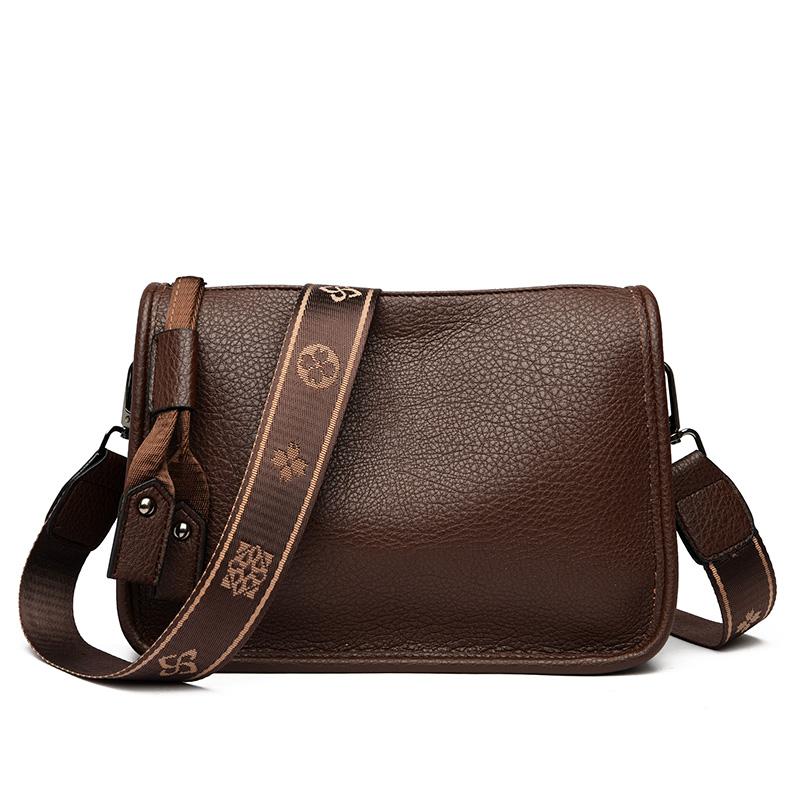 

High Quality Genuine Leather Women Tote Bag Luxury Soft Cowhide Ladies Shoulder Crossbody Bags Fashion Female Messenger KTB 27cm 10cm 20cm
