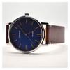 Casio STANDARD series fashion trend business retro classic pointer large dial waterproof quartz watch quartz movement leather strap MTP-E171L-2EVDF