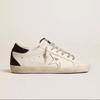 Unisex Retro Distressed White Shoes: Versatile, Height-Enhancing Korean GG Star Design