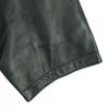 Long Sleeve Single Padding Leather Jacket S Brown Sheep Leather Men's Used