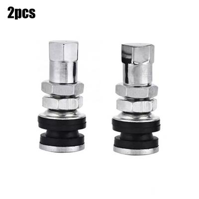 Tire Valve Short Stems Valve Stem Tire Metal Tubeless Clamp