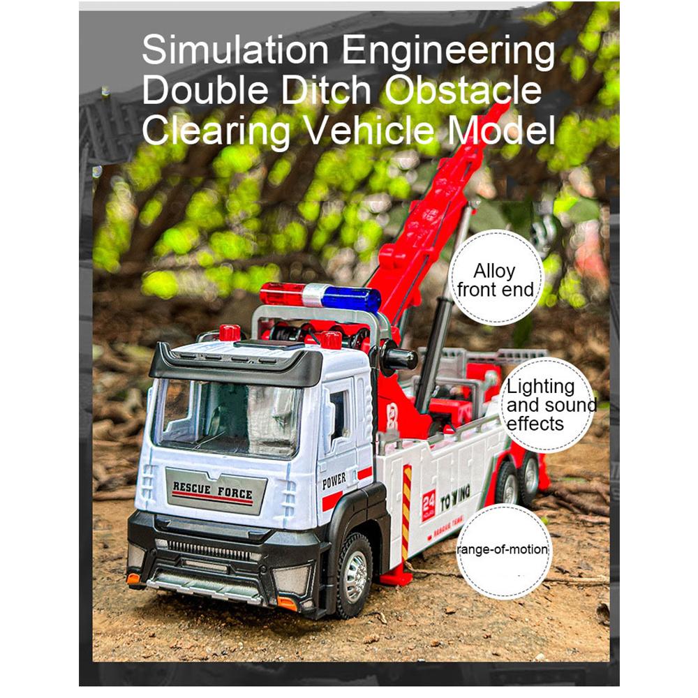 Модель инженерного автомобиля из сплава 1/32 — фото 11