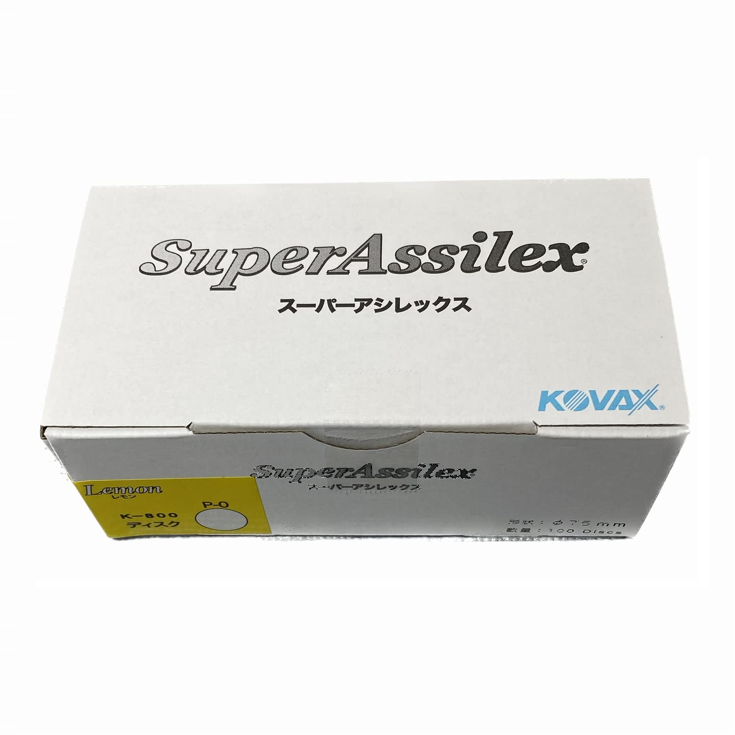 

Kovacs Super Assilex pieces 7630 Lemon Phi Co., Ltd. Disc/100 K-800 (75 P-0) лимон