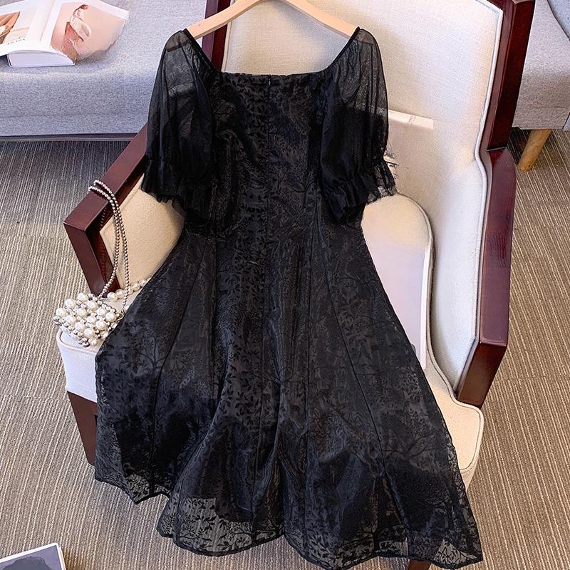 Plus Size Women's Summer Fashion New Meatless Slimming Dress