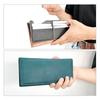 Trendy Yamagishi Leather Bifold Genuine Long Card Coin for Men and Women Wallet, Leather, Wallet, Slots, Purse, Billfold, WL-D2-02, Olive,