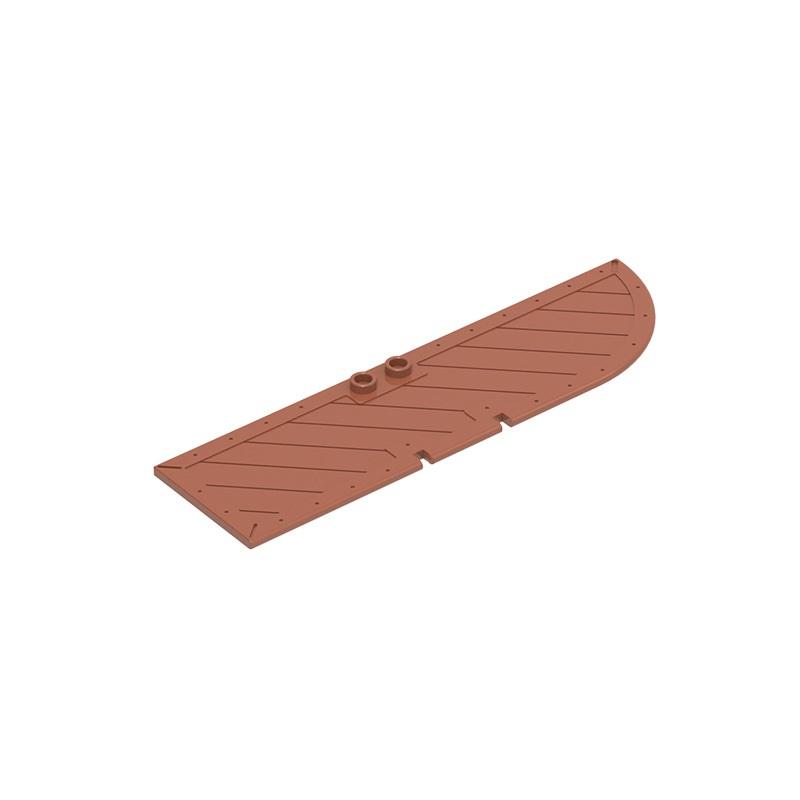 

MOC 1PCS 33216 Door 1x4x11 1/3 Curved Top Constructing Block Set Castle House Gate Bricks Part Compatible Particle Plaything Children Present