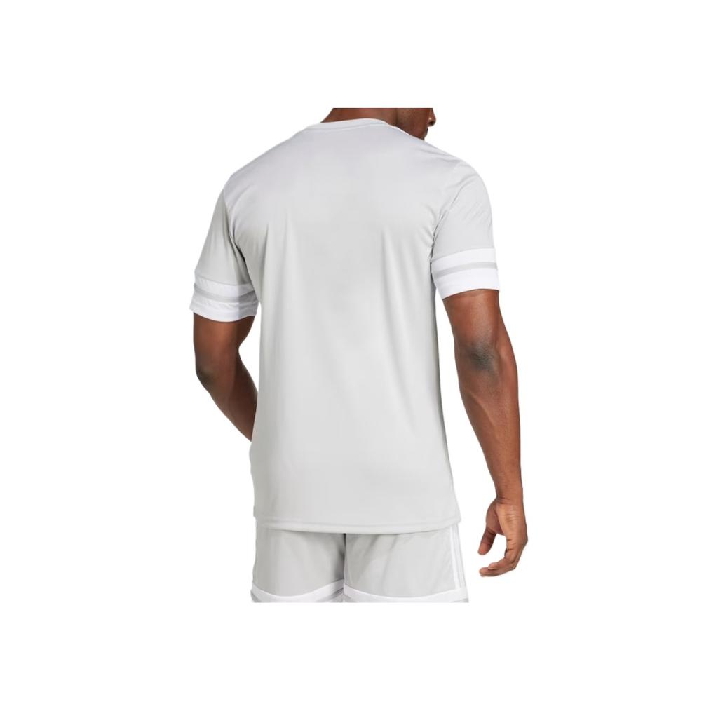 adidas Aeroready Squadra 25 Jersey Round Neck Breathable Moisture-Wicking Short Sleeve Football Shirt Men Tops JG5837