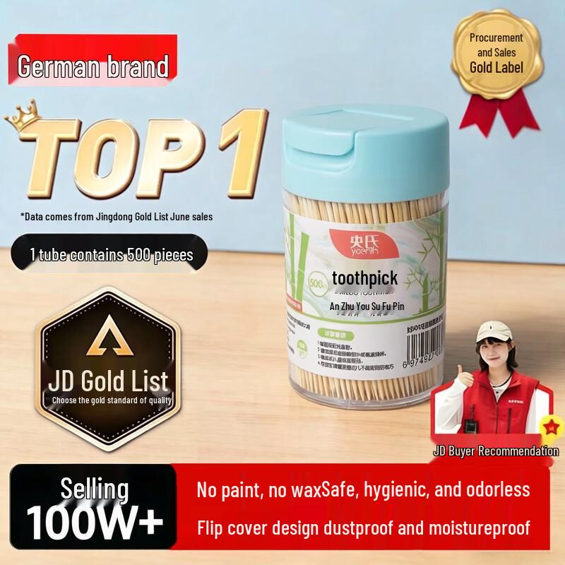 Chenfeng Double-Tipped Toothpicks (500-count)