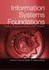 The Information Systems Foundations : Theory, Representation and Reality Book