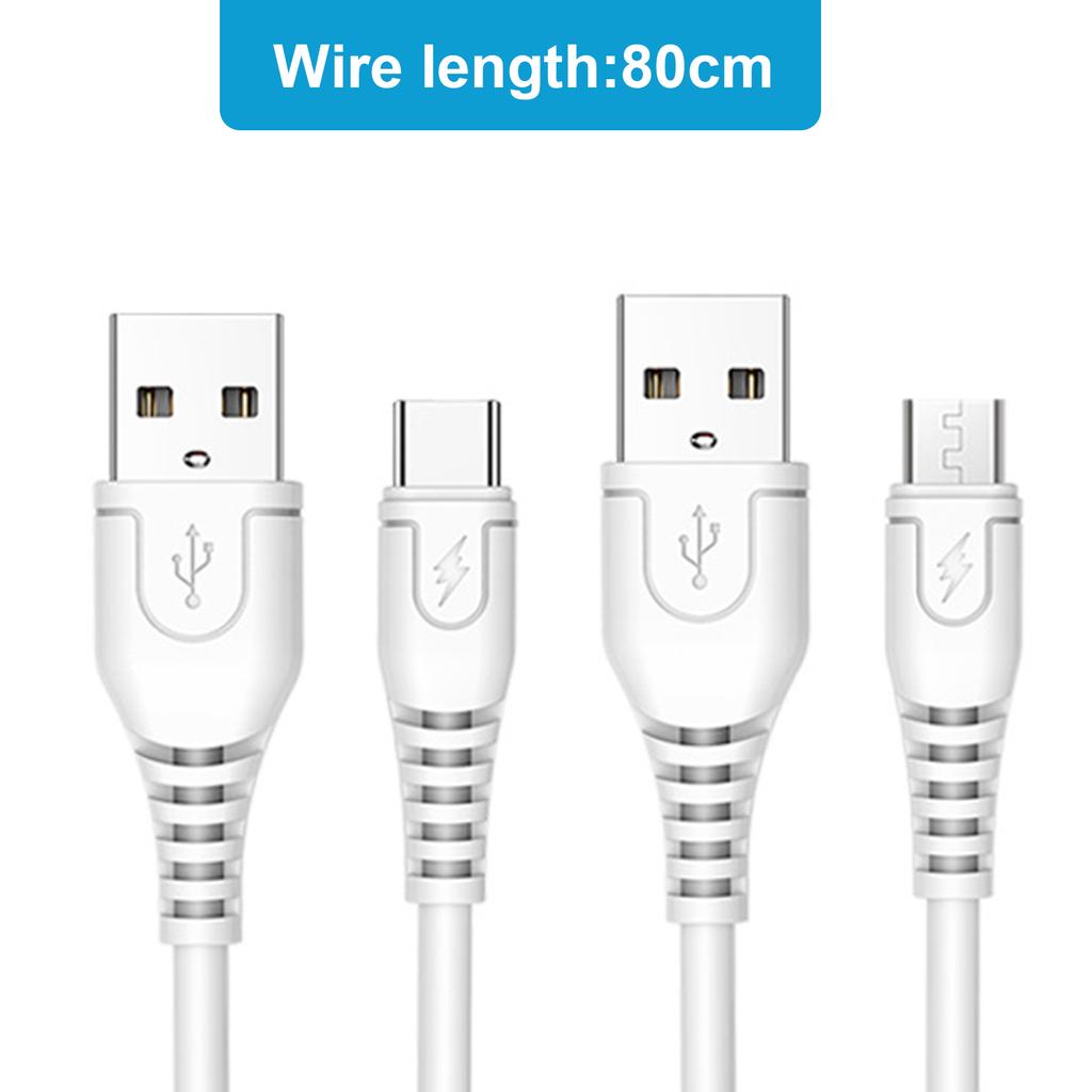80cm Length USB Cable Fast Charging Cord 6A Output 120W Super Fast Charge Data Cable for USB 5Pin Type C Phones Tablets
