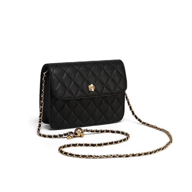Fashionable Women's Bag Chic Chain Bag Single-shoulder Crossbody Bag Diamond-shaped Bag