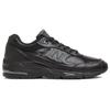 New Balance 991 MiUK Leather Black Grey Men Sneakers M991TK