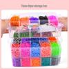 15000-Piece Rainbow Rubber Band DIY Bracelet Kit for Kids