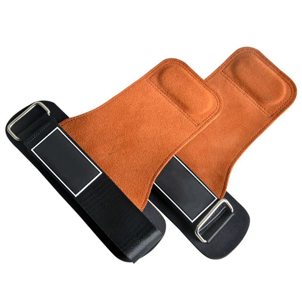 Anti-Skid Gym Gloves Cowhide Workout Gloves Lifting Weightlifting Gloves  Gym Training