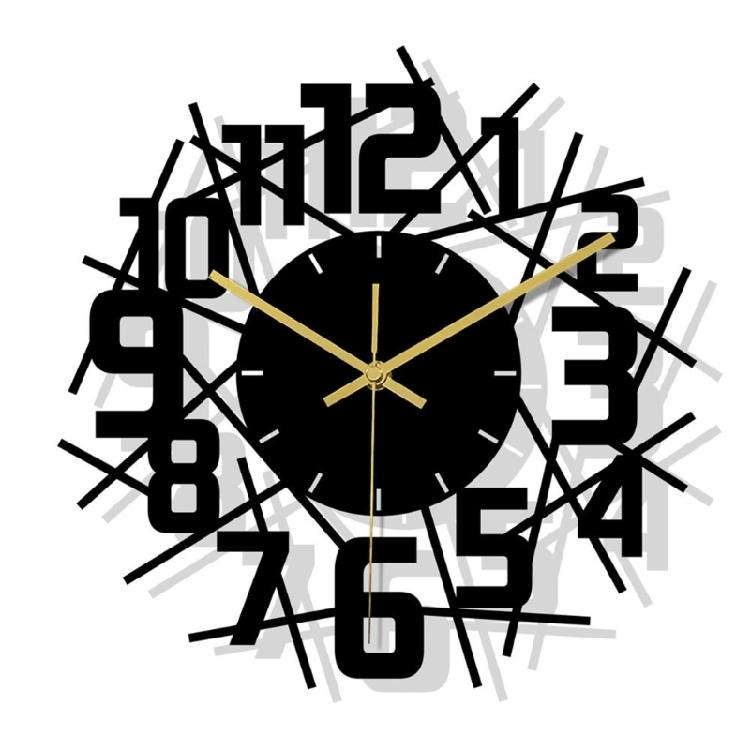 Simple Wall Clock Quiet Not Ticking Wall Clock Quiet Movement Room Decors