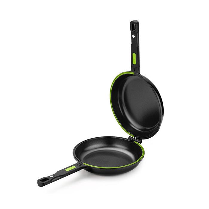 TECHSALES Po&ecirc;le pour omelettes BRA A121466 &Oslash; 20 cm Noir