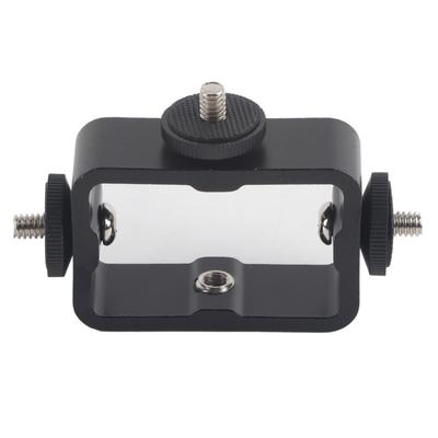 3 In 1 Square Mobile Phone Mount Adapter Fill Light Holder Bracket for Live Broadcast