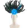 Elegant Feather Headband Cosplay Hair Accesories Fashion Hairpieces Costume Headwear for Parties and Celebrations