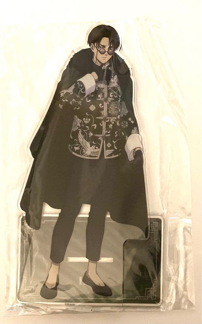 

[USED] Attack on Titan Levi Extra Large Acrylic Stand GIGO Collaboration Cafe
