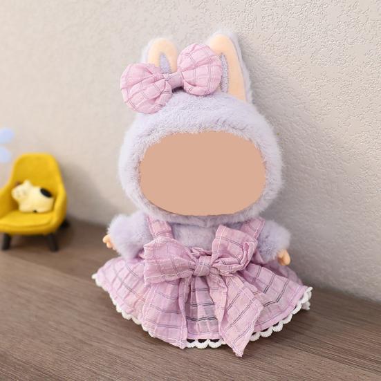 Doll Clothes Set Fashion Hat Skirt Outfit Stylish Accessories Dolls Elegant Display Plush Dolls Outfits