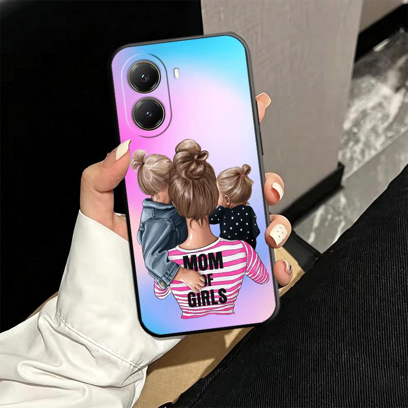 

Girl Mom Baby Color Design Soft Phone Case for Xiaomi Poco X5 X6 X7 X8 Pro Max X3 F7 F8 Ultra M8 M7 M6 M5 Redmi 15 15C 14C 13C 1 Xiaomi Poco X7 Pro