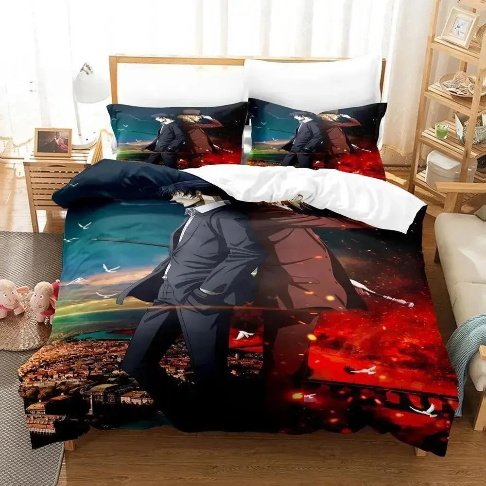 Moriarty the Patriot Bedding Set Single Twin Full Queen King Size Bed Set Aldult Kid Bedroom Duvet Cover Sets Anime Double Suit