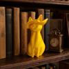 3D Printed Cat Figurine Minimalist Modern Elegant Cat Sculpture Small Collectible Animal Statue