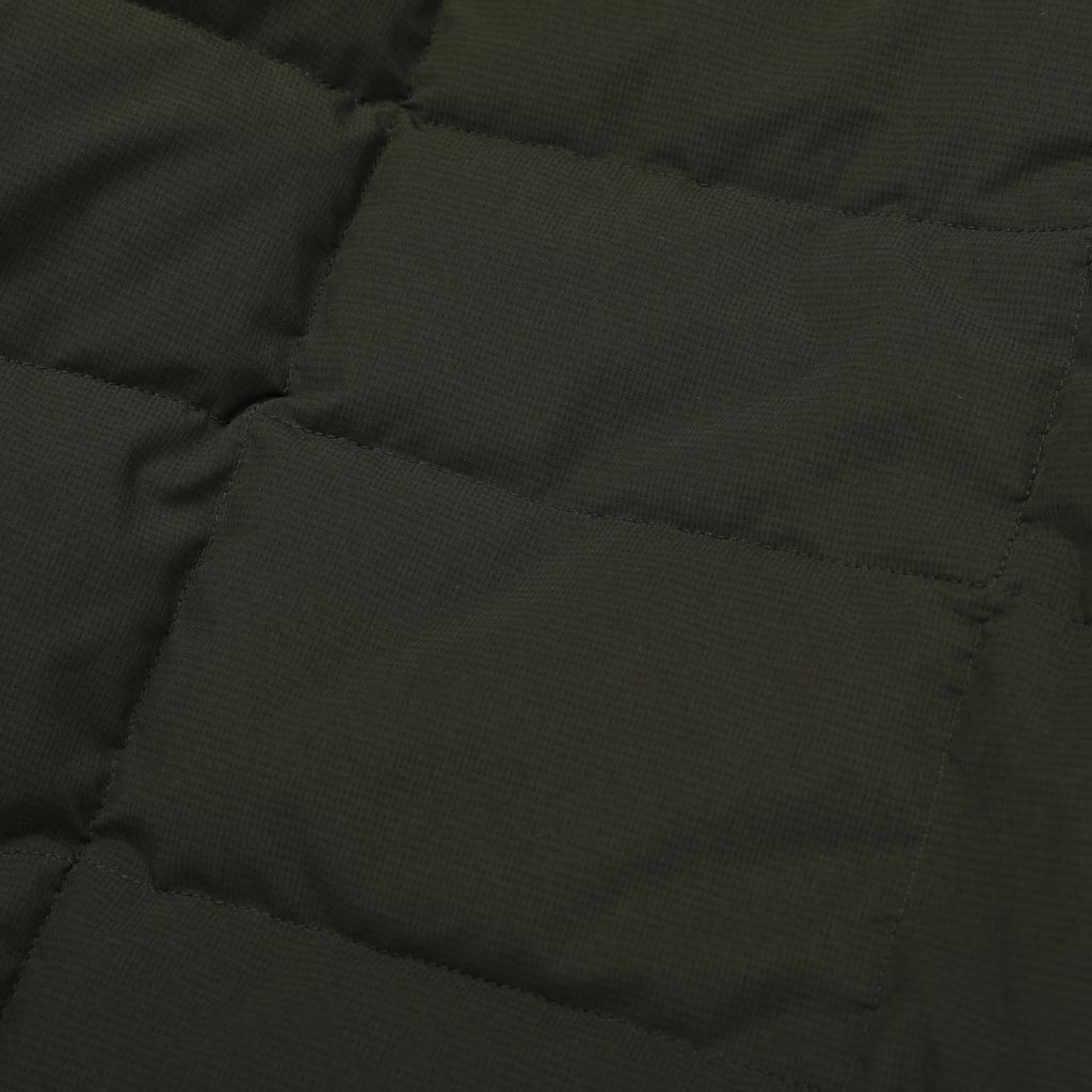 Andagain Essential Light Hooded Puffer (Olive