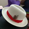 The Derby Hat Bowler Hat  Fedora For Women And Men Party Hat Men Hat For Winter Elastic Band Felt Hat Jazz Church Hat