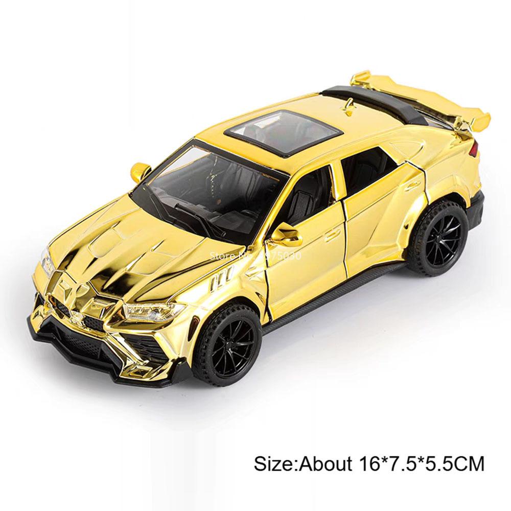 1:32 Lambor Urus Legierungsautos Spielzeug Druckgussmodelle Mit Licht Musik Miniaturauto Rad Rückziehbar Fahrzeuge Für Kind Erwachsener Geschenke