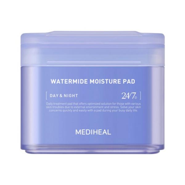 Mediheal Watermide Deep Hydration Toner Pads Moisturizing Skincare Pads 150ml 100 Pads