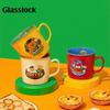 GLASSLOCK x wigglewiggle Flower Glass Cup 350ml