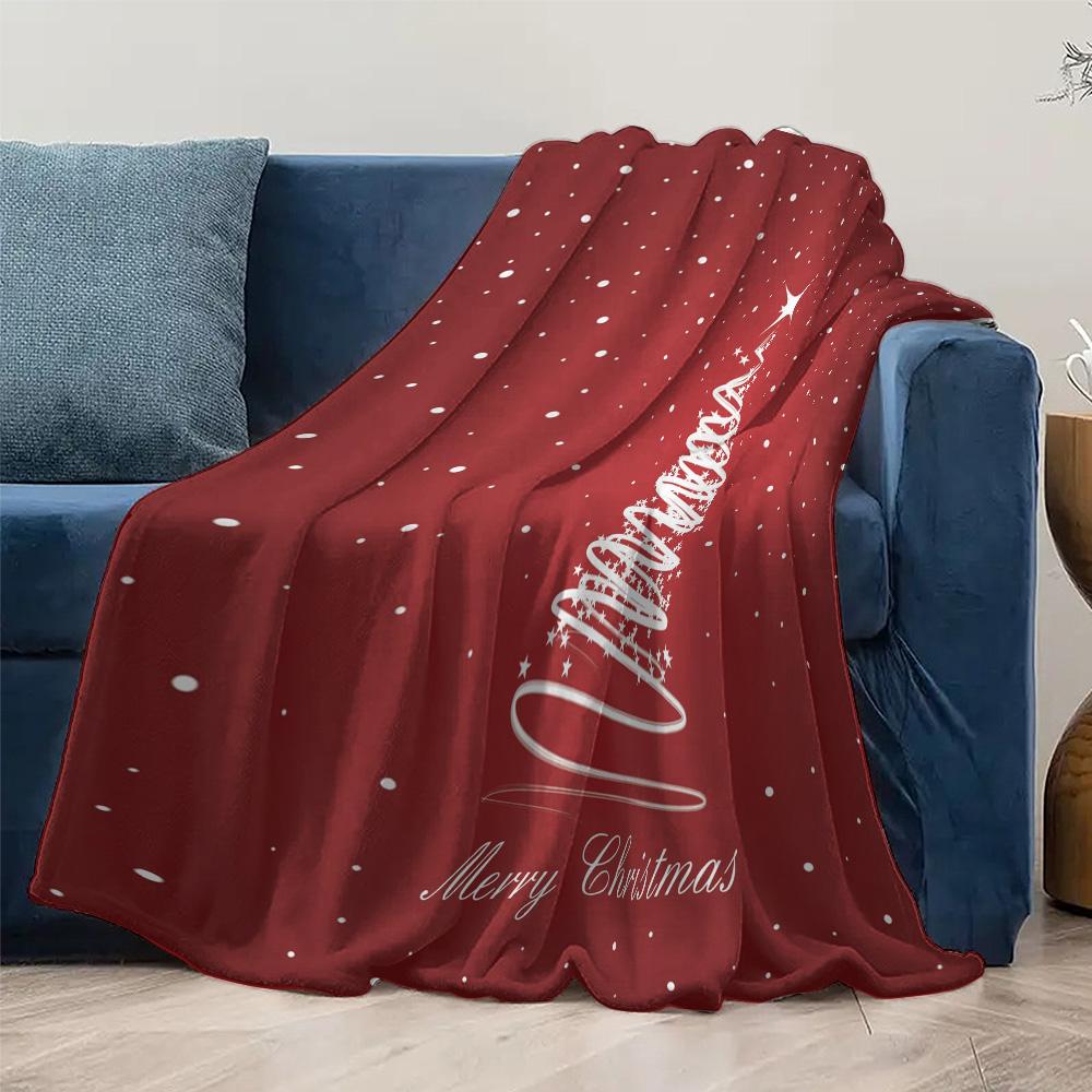 Cozy Throw Blanket Soft Warm Fuzzy Sherpa Fleece Blanket Home Decor Bedding Gift Idea Luxury Plush Comfort