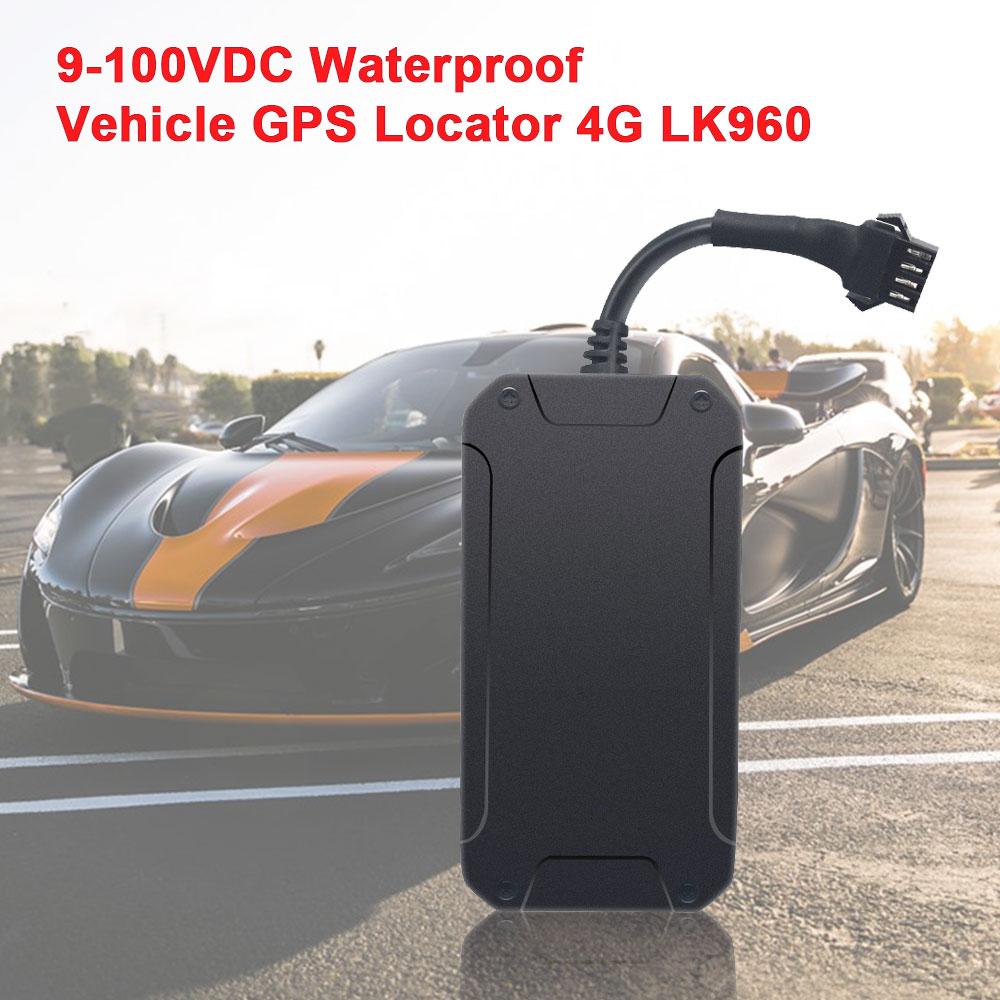 Car GPS Tracker 4G LTE Vehicle Tracker Cut Off Oil Engine Motorcycle GPS Locator Tracking Device Waterproof IPX6 Free APP Track