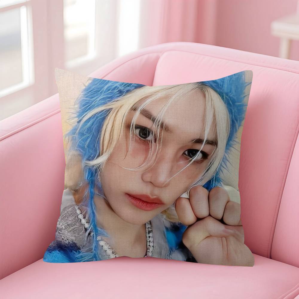 Decorative Room Aesthetics Pillow Case Home Decor Bedroom Sofa Bed Couch Pillow Cover 45X45 Idol Cool F-Felixs Singer