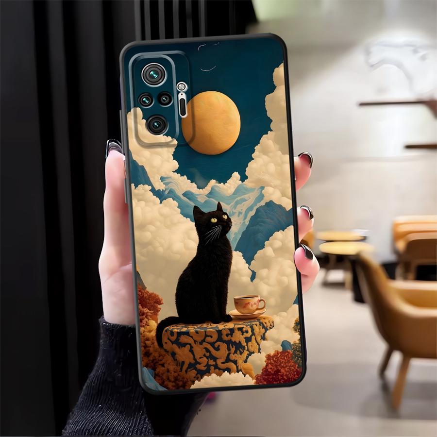 Case for Xiaomi Redmi Note 14 10 9 8 7 12 11 A3 K80 12C 13C 13 Pro Plus 14C A4 A5 A1 Phone Cover K40 A1 A2 Cartoon Duck Cat