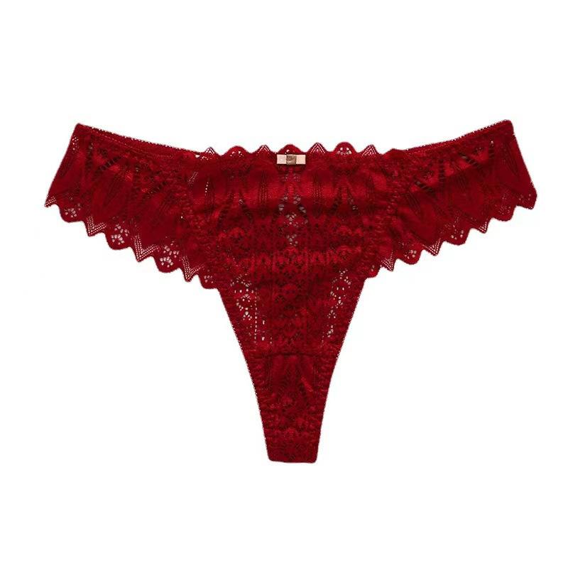 Seksi Kız Sıcak İç Çamaşırı Kadın Dantel Külot Düşük Bel Külot Tanga Çapraz Rahat Nefes Alabilir Dikişsiz T-külot