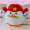 Cute Little Chicken Plush Keychain Fluffy Stuffed Animal Adorable Bag Accessory