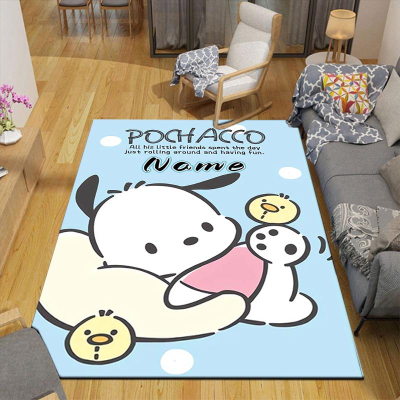 Custom 1Pc Pochacco'S Day Fun Rug Office Carpet Indoor Outdoor Entrance Doormat Nonslip Soft And Comfortable Living Room D2915310