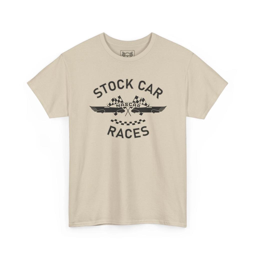Vintage Stock Car Races T-Shirt - NASCAR Retro Racing Tee - Motorsport Fans Gift