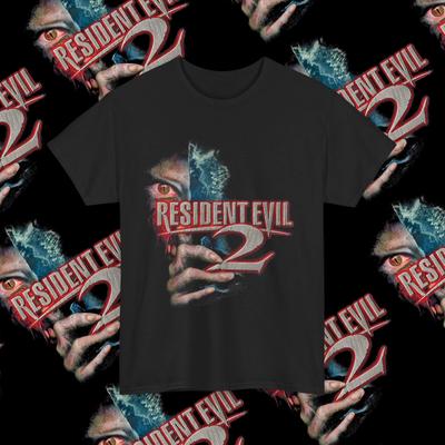 Resident Evil 2 Video Game T-Shirt, Survival Horror Video Game Shirt