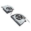 2pcs Laptop CPU GPU Cooling Fan Silent 4 Pin Laptop Cooling Fan Replacement for G3 3579 G3 3779 G5 5587