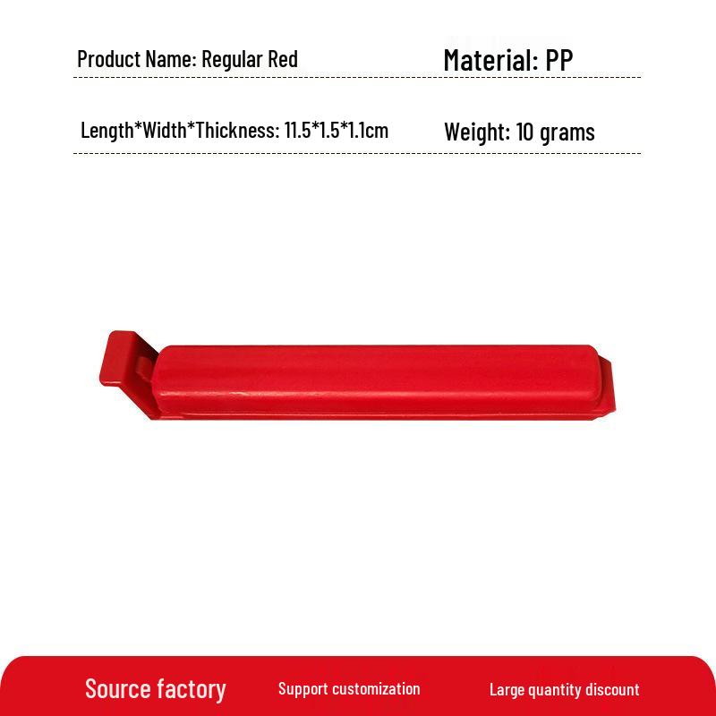 Plastic Food and Snack Bag Sealing Clips for Tea and Seasonings