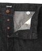 Schott NYC JAPAN NEP DENIM FIELD PANTS, Men's, Size 36, Black, 782-4111007